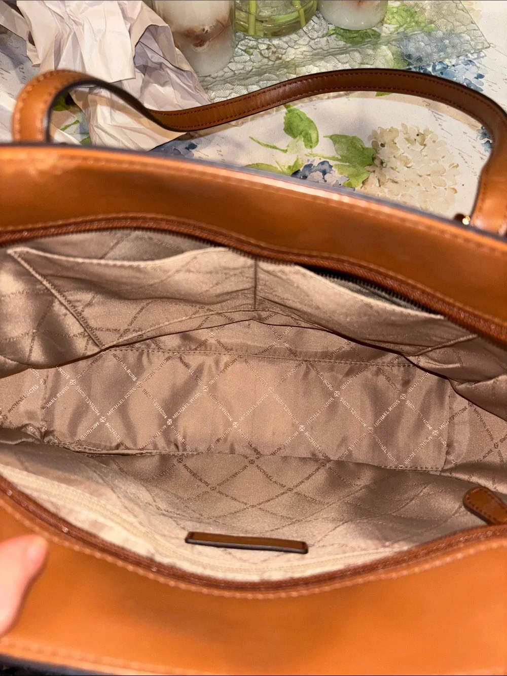 Michael Kors Monogram Tote Bag